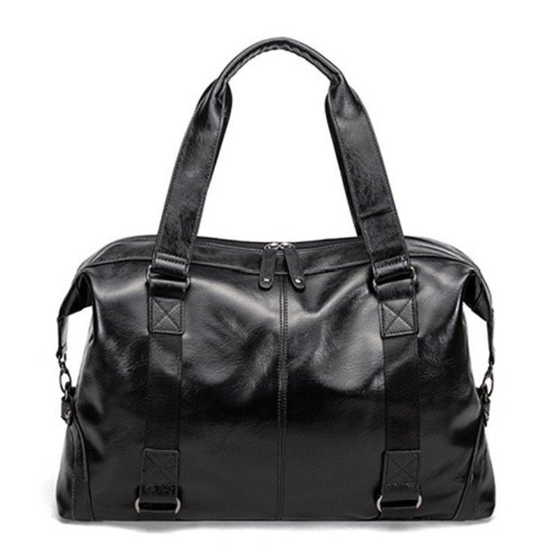 Luxurious Travel Bag Made of High-Quality Leather Bowlift