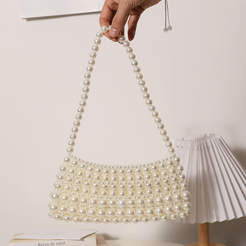 Fashionable Pearl Handbag Bowlift