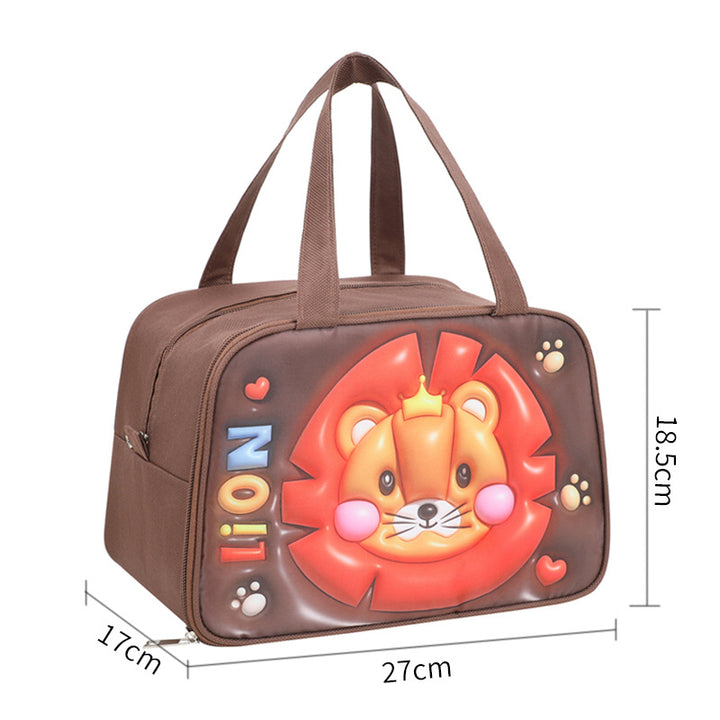 Refrigerator bag with funny penguin design Bowlift