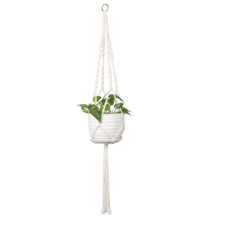 Plant-hanging macrame shelf Bowlift
