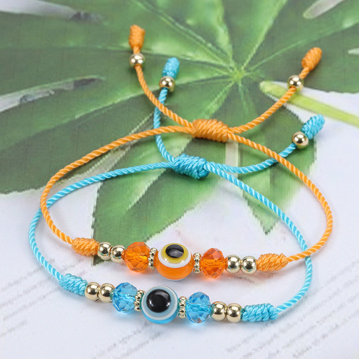 Colorful Beaded Friendship Bracelet Bowlift