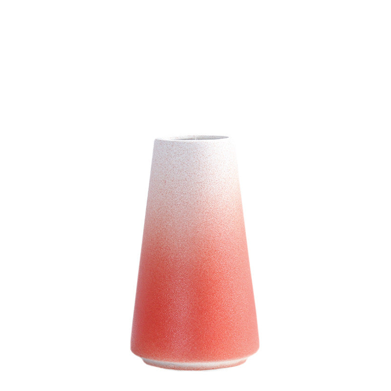 Modern Textured Ceramic Flower Vessel Bowlift