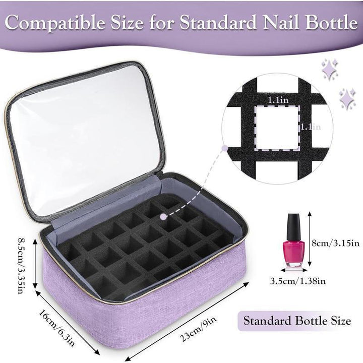 Practical cosmetic bag with multiple compartments Bowlift