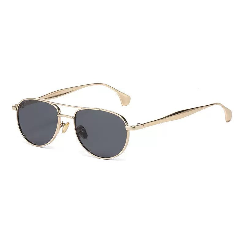 Men's Vintage-Inspired Round Frame Sunglasses Bowlift