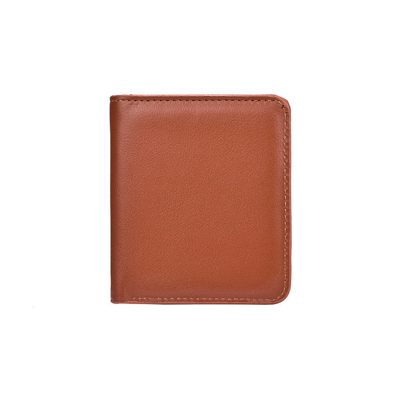 Slim Leather Bi-Fold Wallet Bowlift