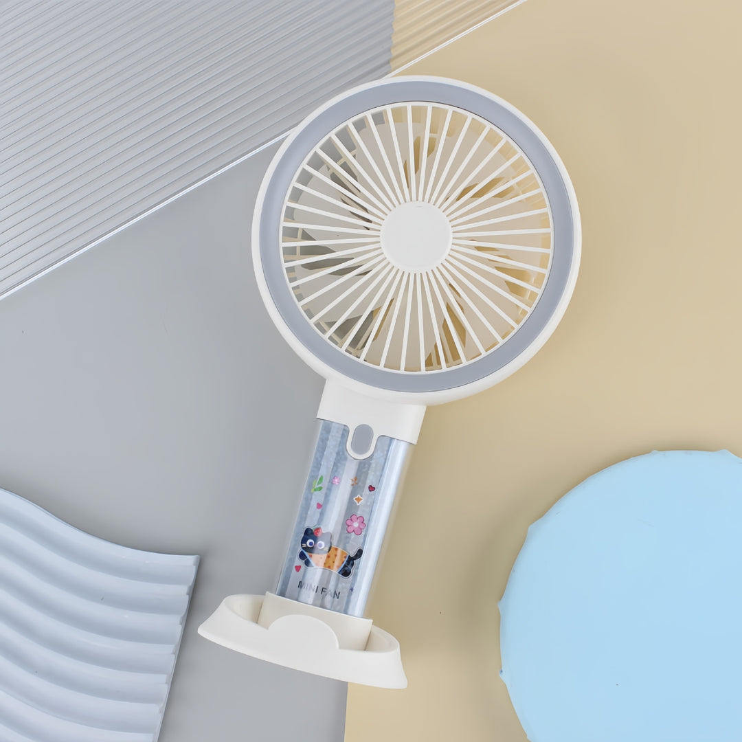 Ladies handy USB fan with funny design Bowlift