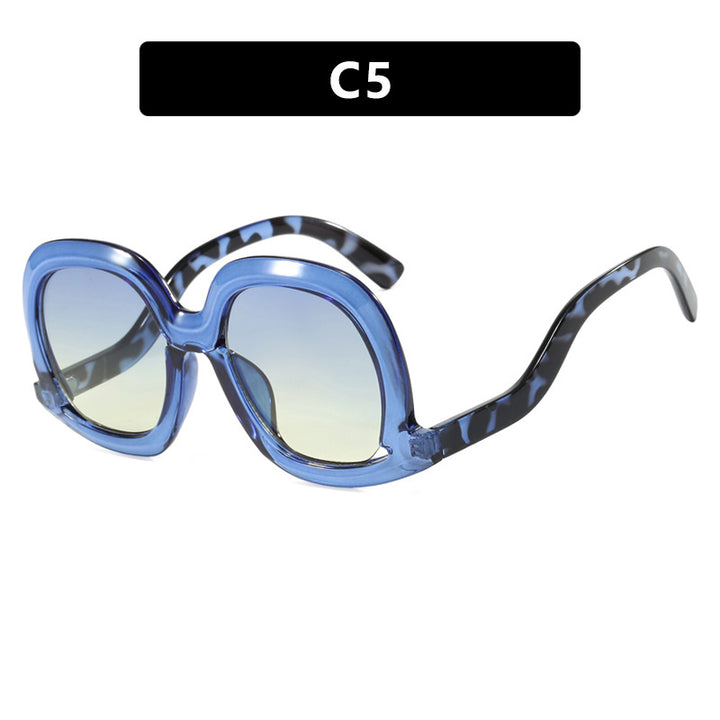 Women's oversized sunglasses with fashionable design Bowlift