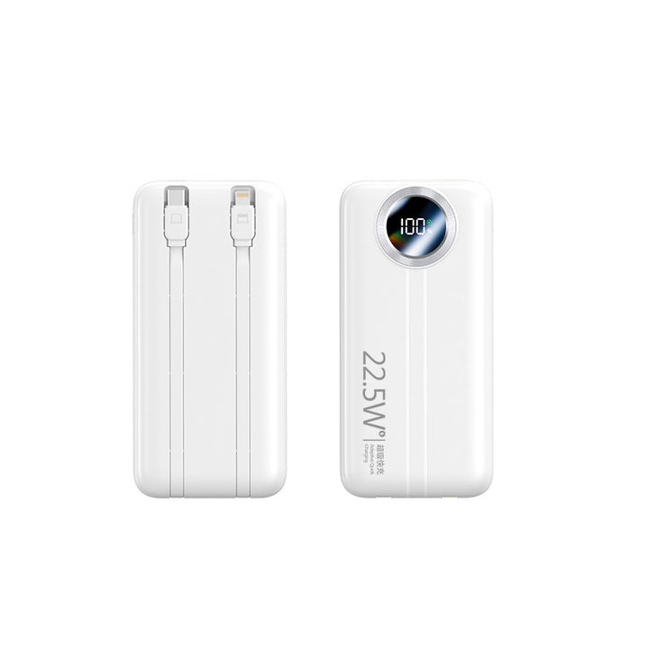 Portable power bank with fast charging function and digital capacity display Bowlift
