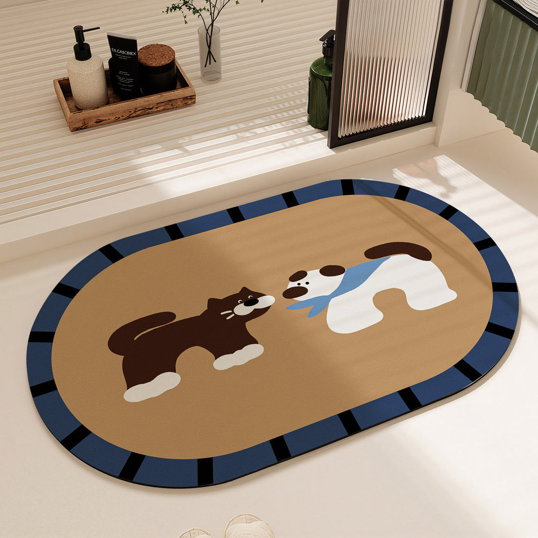 Decorative Pet Mat Bowlift