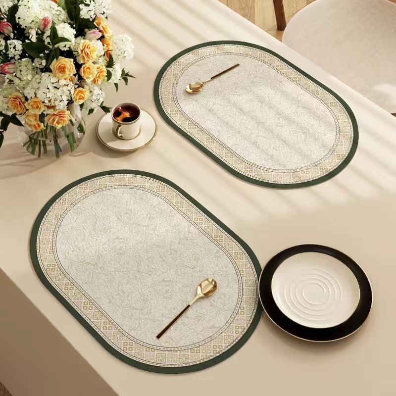 Floral-Themed Decorative Placemats Bowlift