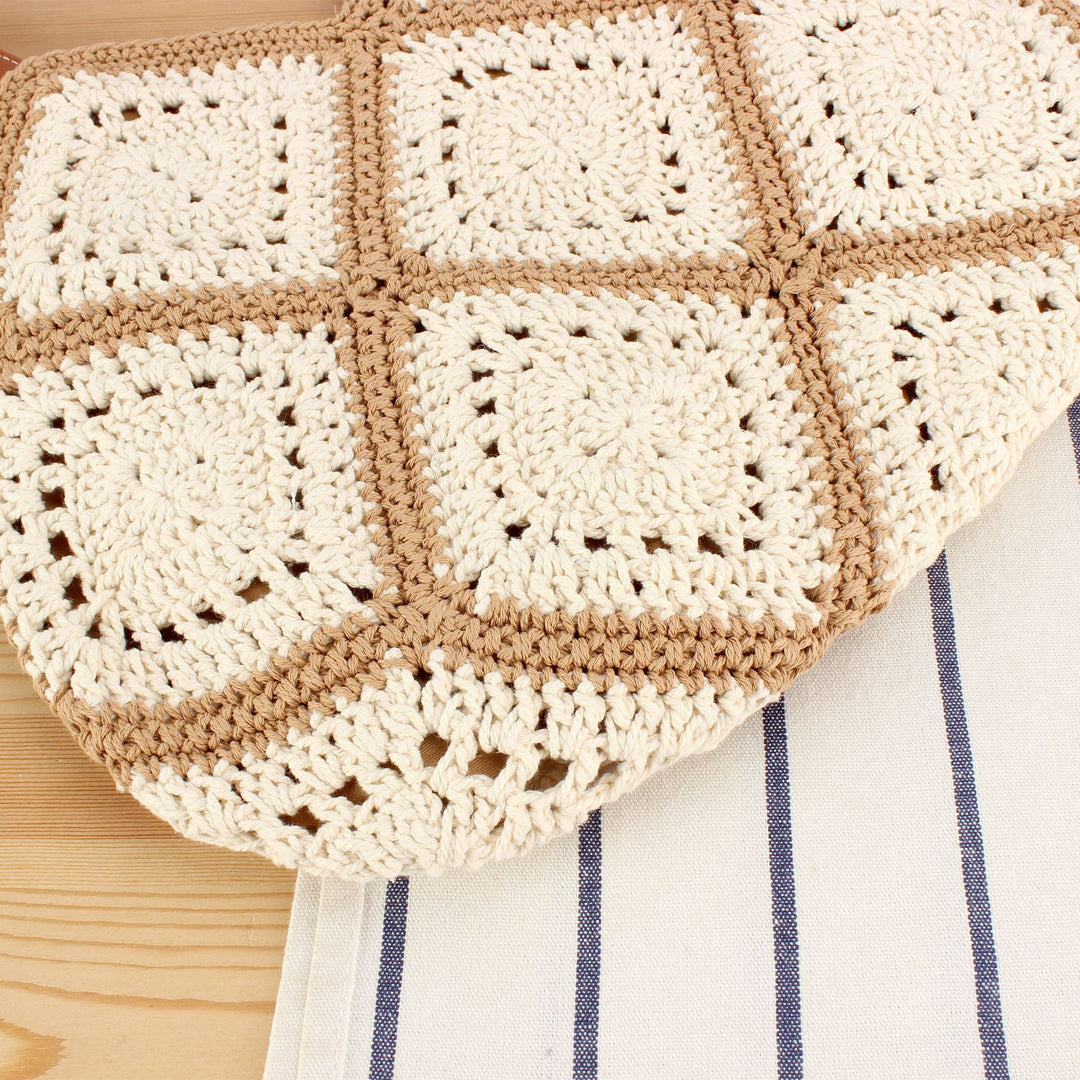 Handcrafted Macramé Shopper Bag Bowlift