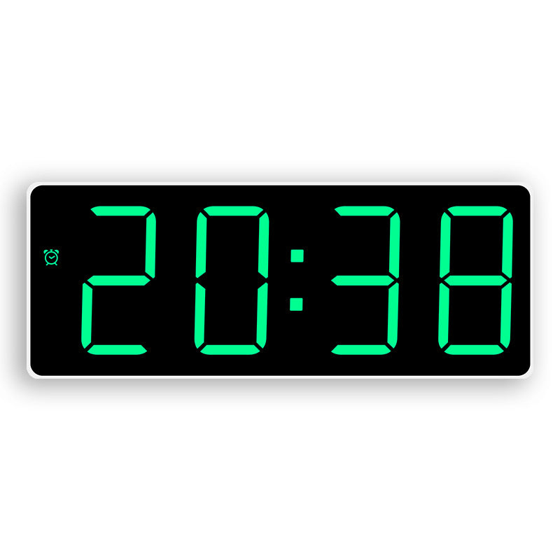 Digital Wall Clock with Large LED Display Bowlift