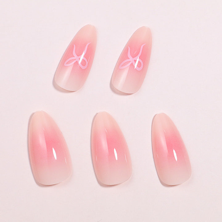 Artistic Ombre Press-On Nails Set Bowlift