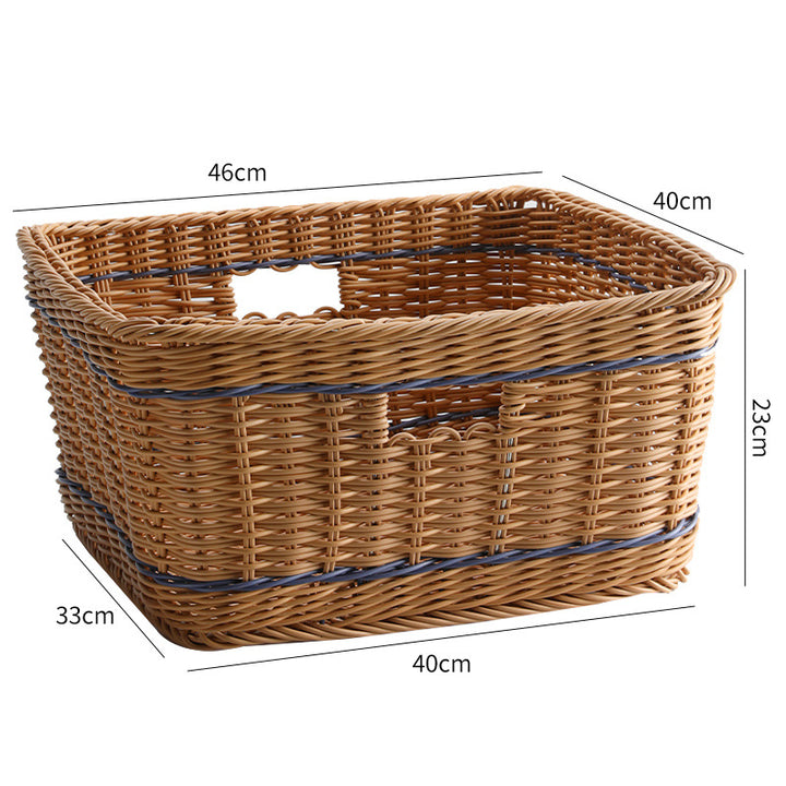 Unisex Practical Storage Basket with Ergonomic Handles Bowlift