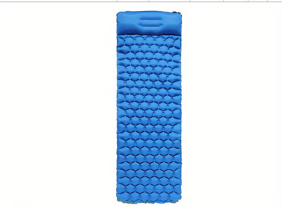 Airy and Comfortable Inflatable Sleeping Mat with Headrest Bowlift