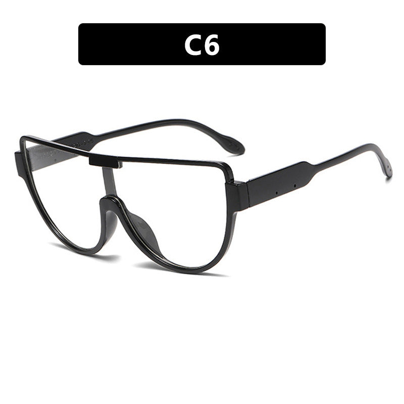 Women’s Fashion Sunglasses with Futuristic Shield Design Bowlift