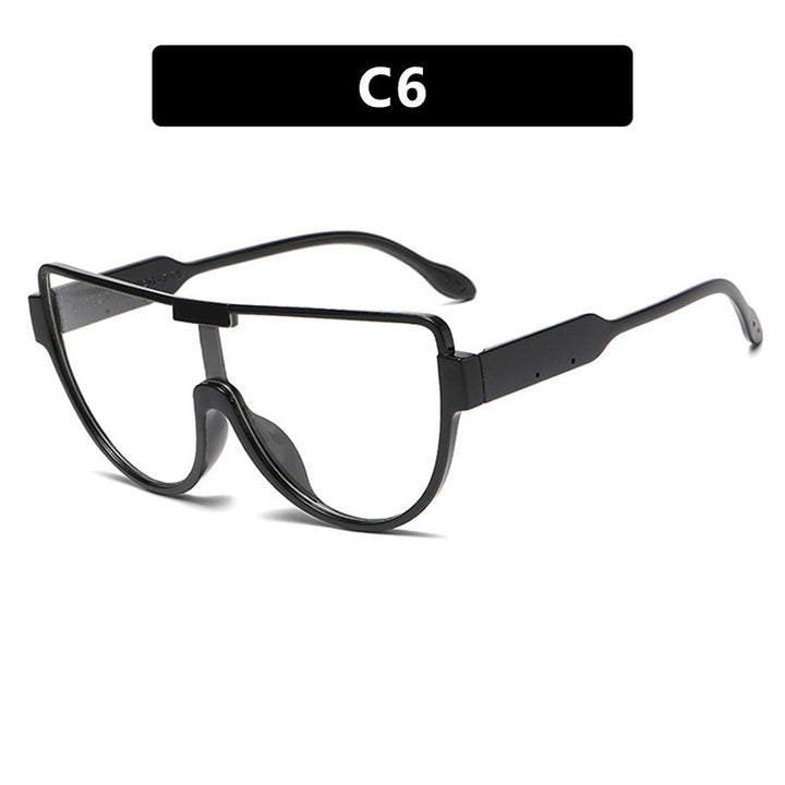 Women’s Fashion Sunglasses with Futuristic Shield Design Bowlift