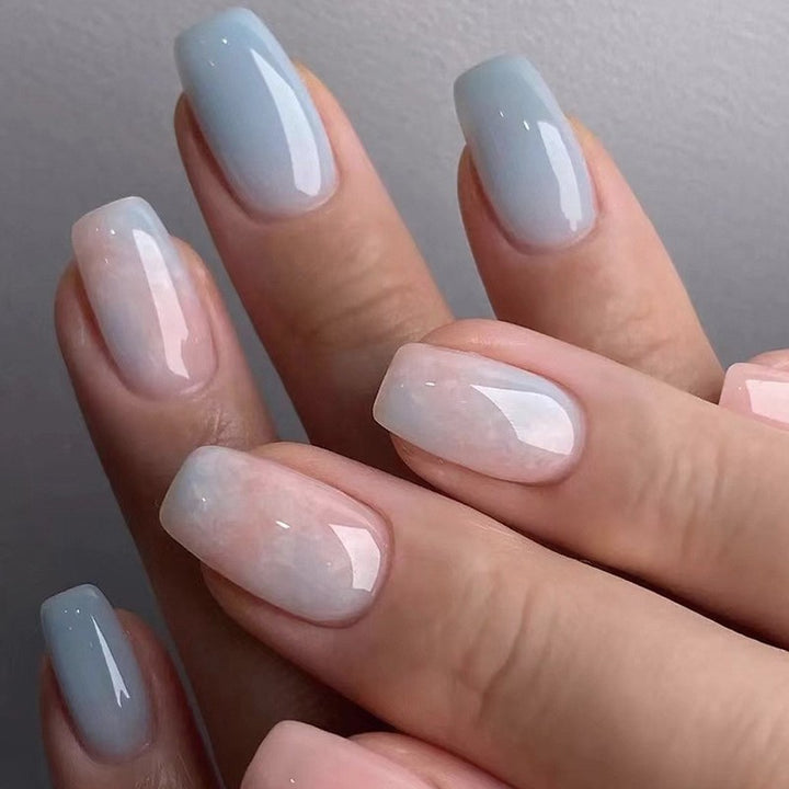 Elegant Floral Bow Press-On Nail Tips Bowlift
