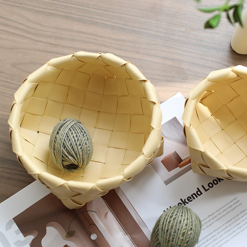 Handwoven Decorative Woven Serving Bowl Bowlift