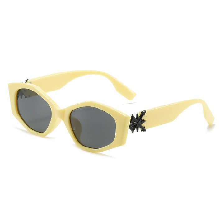 Statement Hexagonal Frame Sunglasses Bowlift 1787812354