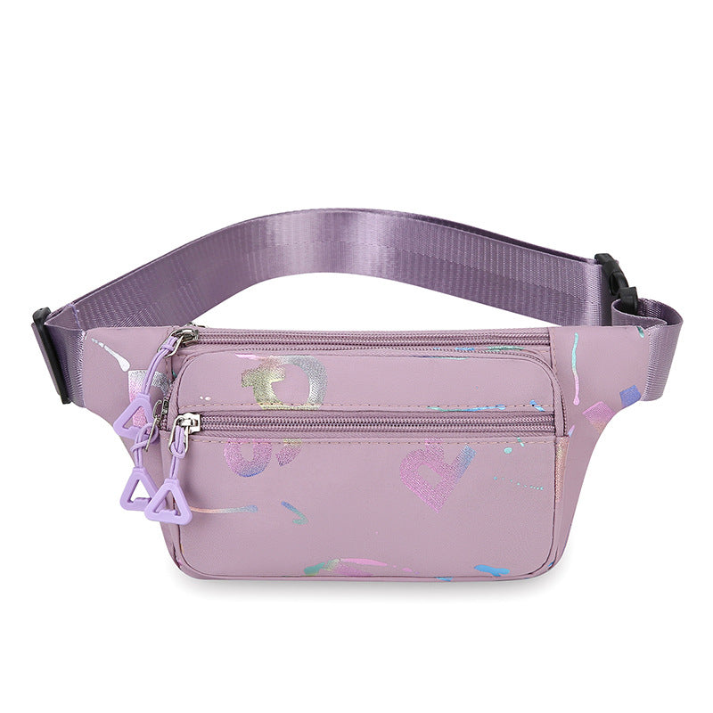 Trendy Graphic Design Waist Bag Bowlift