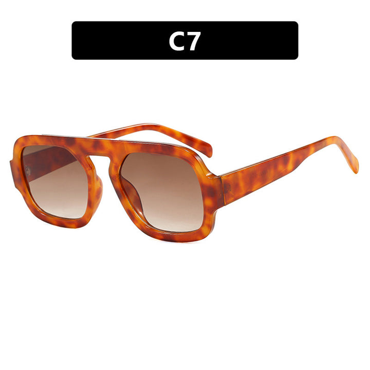 Women's modern oversized sunglasses in angular design Bowlift