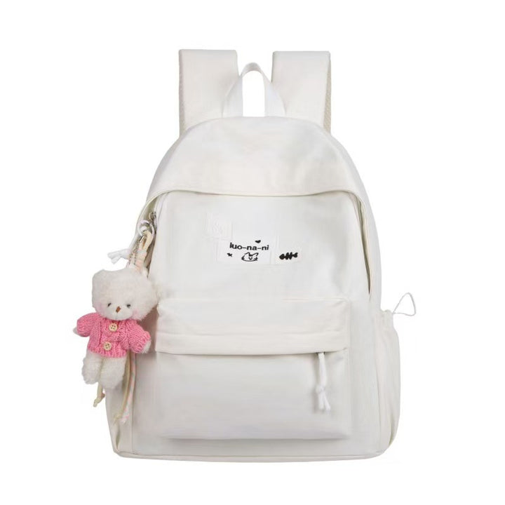 Casual Plush Character Backpack Bowlift