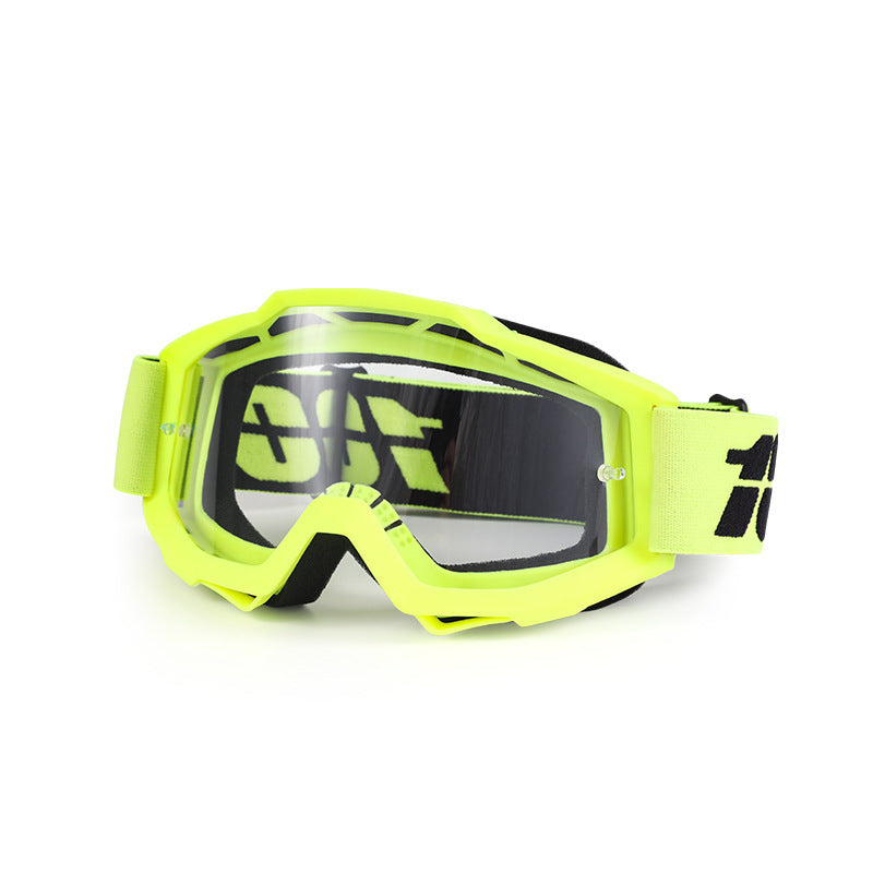 Impact resistant anti fog motocross goggles with OTG fit Bowlift