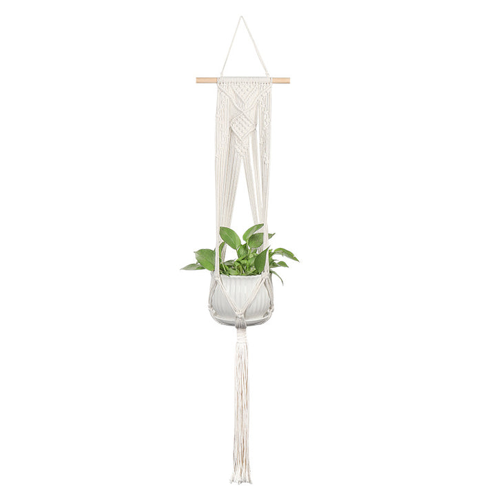 Plant-hanging macrame shelf Bowlift