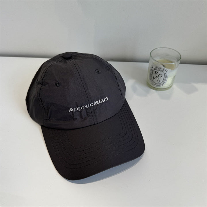Women's Casual Adjustable Canvas Cap Bowlift