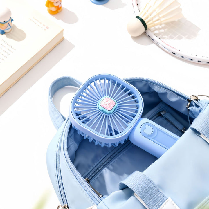 Ladies Portable USB Mini Fan with Cute Animal Design Bowlift