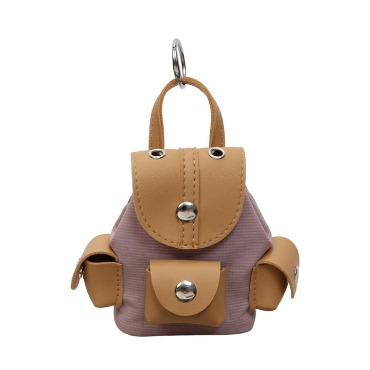 WoMiniature Backpack Keychain Bowlift