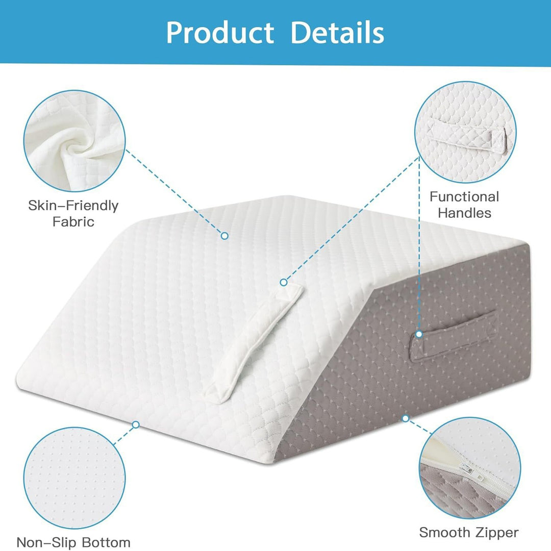 Adjustable Comfort Bed Wedge Pillow