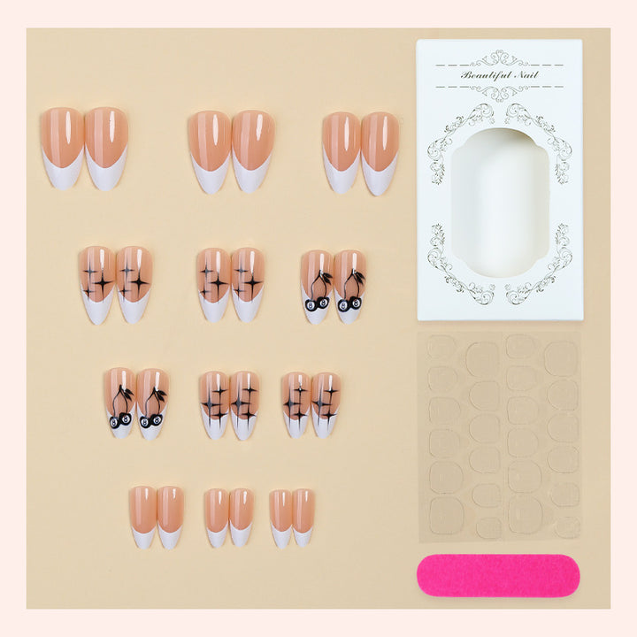 Artistic Press-On Nail Collection with Unique Pattern Designs Bowlift