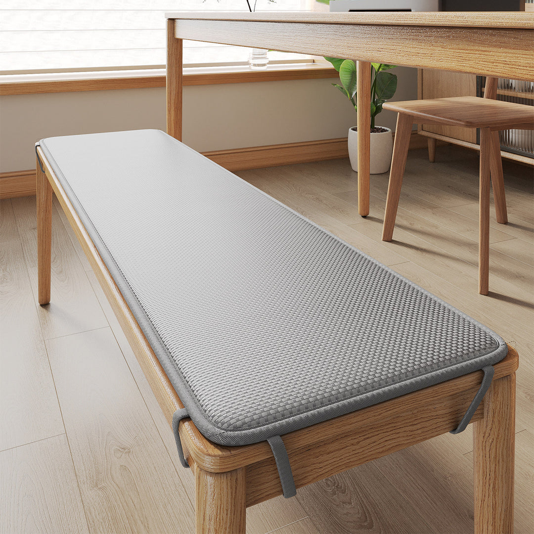Woven Dining Bench Cushion Mat Bowlift