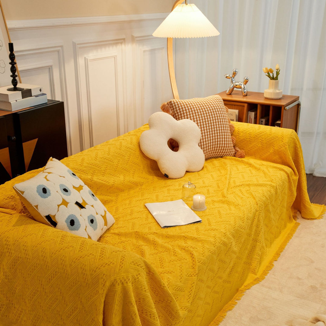 Elegant Woven Throw Blanket