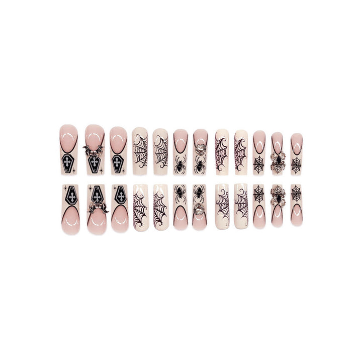 Halloween-Themed Press-On Nail Art Extensions Bowlift