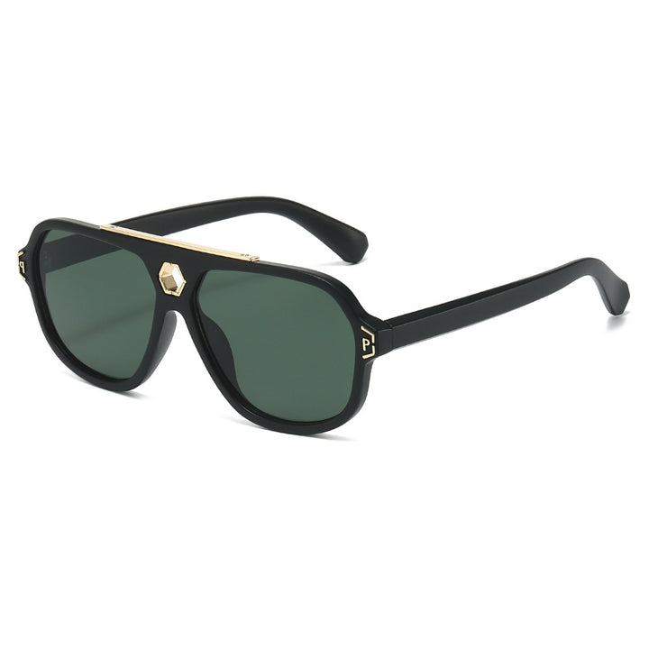 Statement Geometric Shield Sunglasses Bowlift