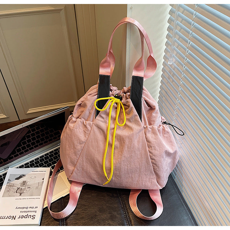 Drawstring Closure Urban Backpack Bowlift
