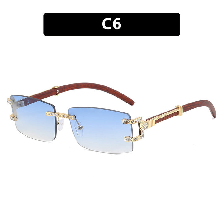 Ladies exclusive sunglasses in elegant design with rhinestone accents Bowlift