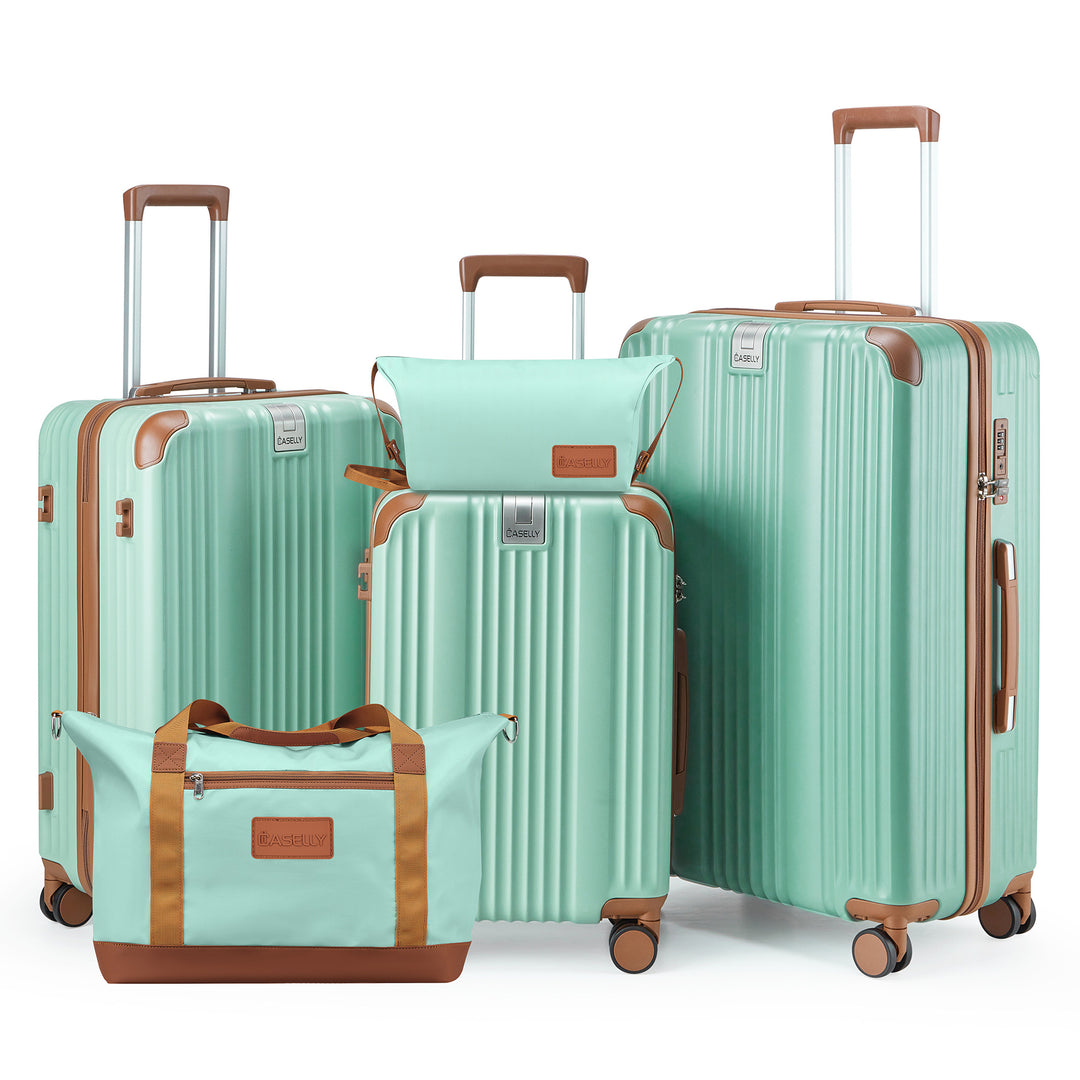 Unisex Premium Multi-Piece Luggage Set Bowlift