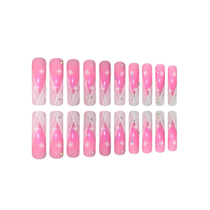 Elegant 3D Gradient Nail Art Bowlift