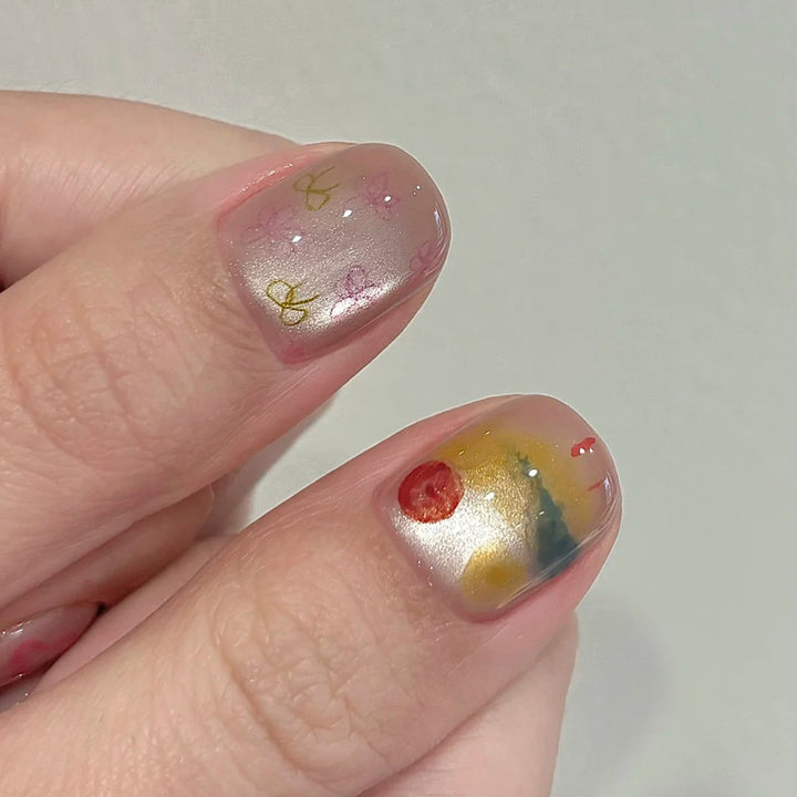 Artistic Nail Art Press-On Designs Bowlift
