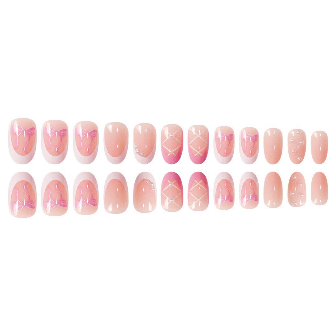 Elegant Decorative Nail Art Design Bowlift