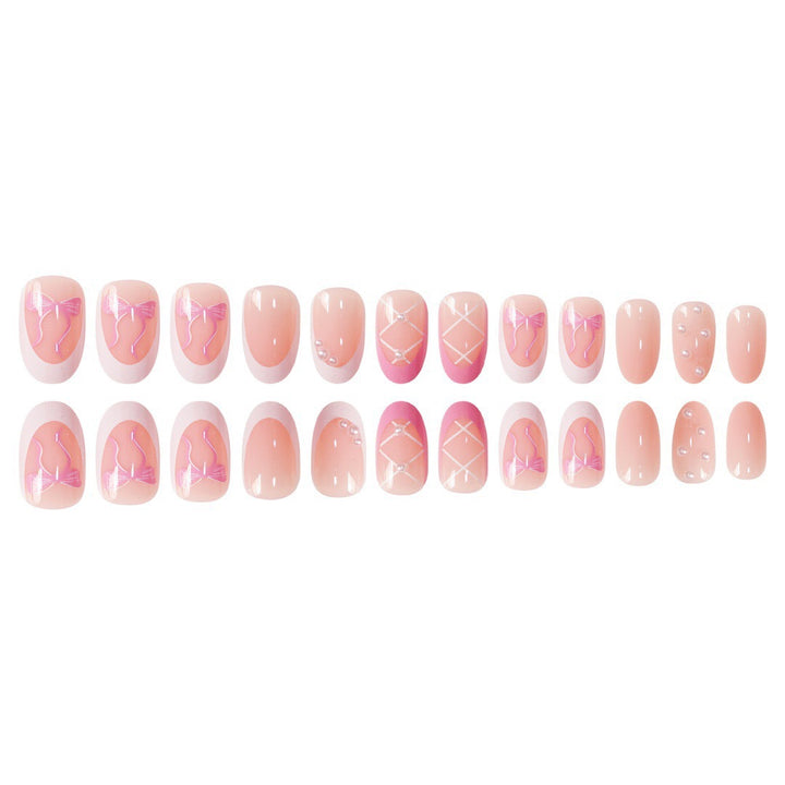 Elegant Decorative Nail Art Design Bowlift