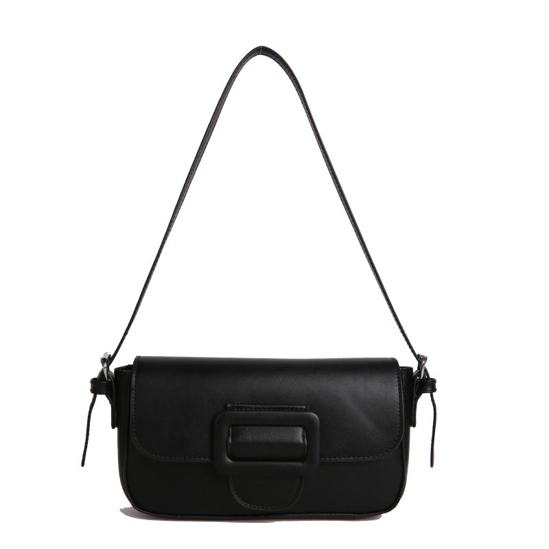 Structured Leather Crossbody Bag Bowlift