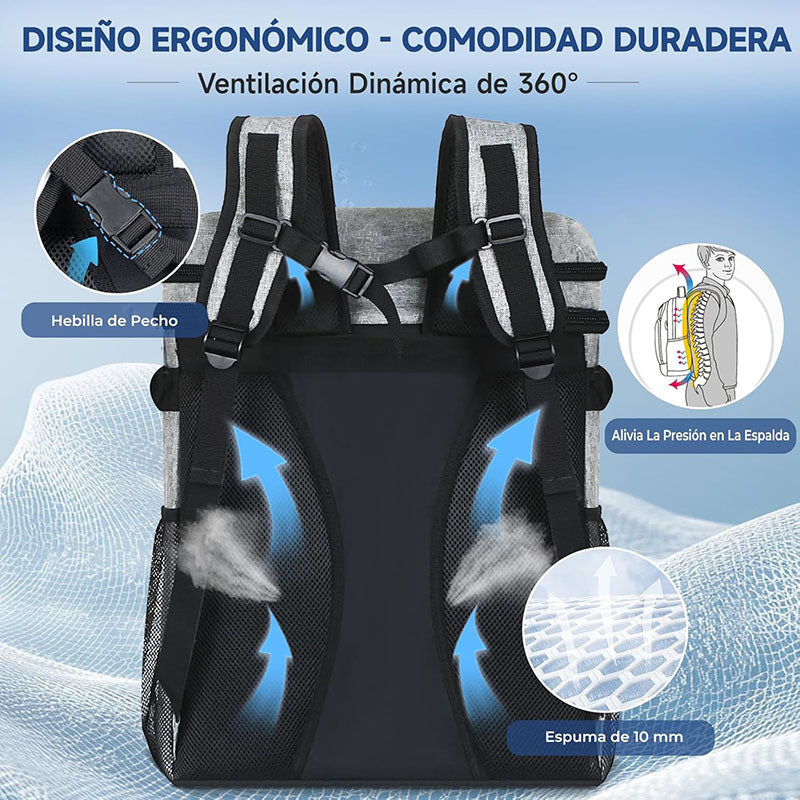 Women's Insulated Cooler Backpack with Generous Compartment Design Bowlift