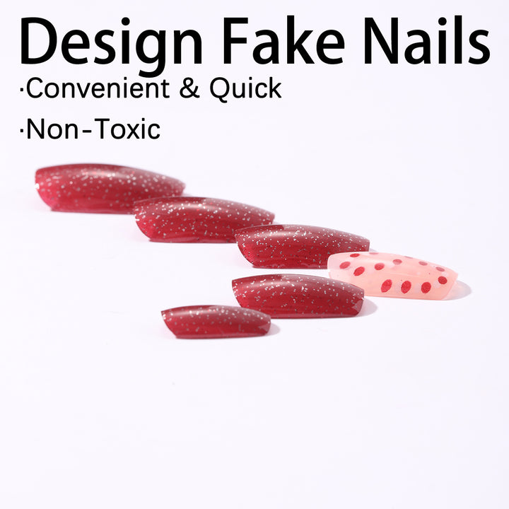 Glamorous Nail Design Set Bowlift