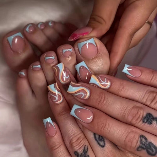 Artistic Nail Wrap Set Bowlift