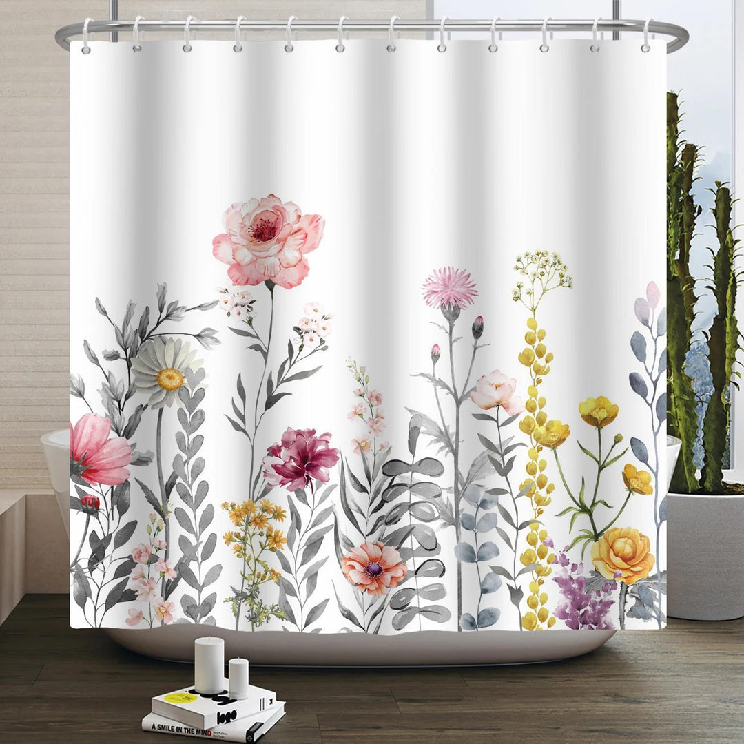 Botanical Garden Shower Curtain Bowlift